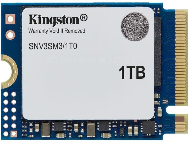 Kingston 1TB NV3 SSD M.2 2230 PCIe 4.0 NVMe - SNV3SM3/1T0