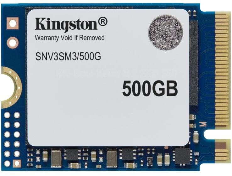 Kingston 500GB NV3 SSD M.2 2230 PCIe 4.0 NVMe - SNV3SM3/500G