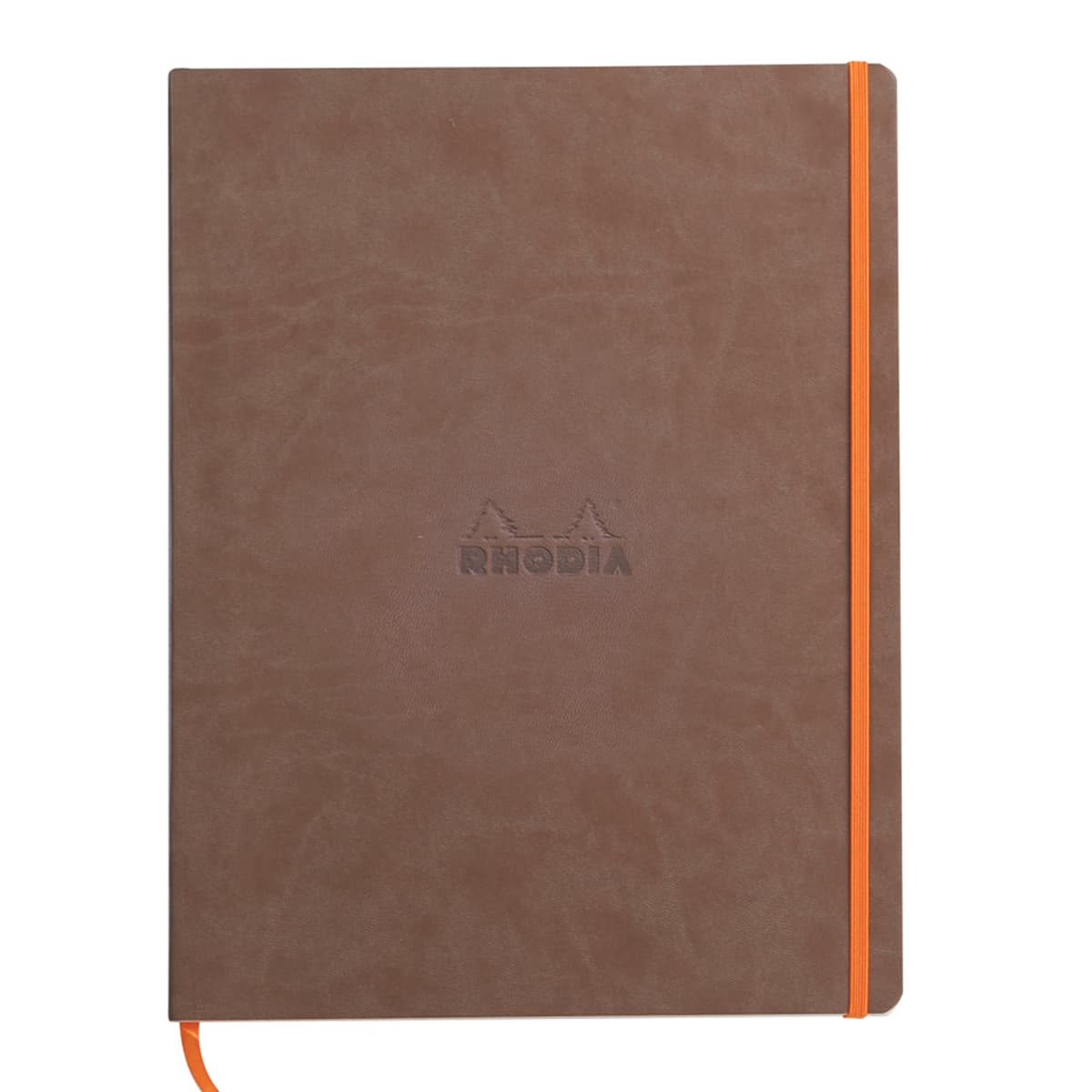Notebook A4+ Rhodiarama, 80 file, ivory dictando, maro