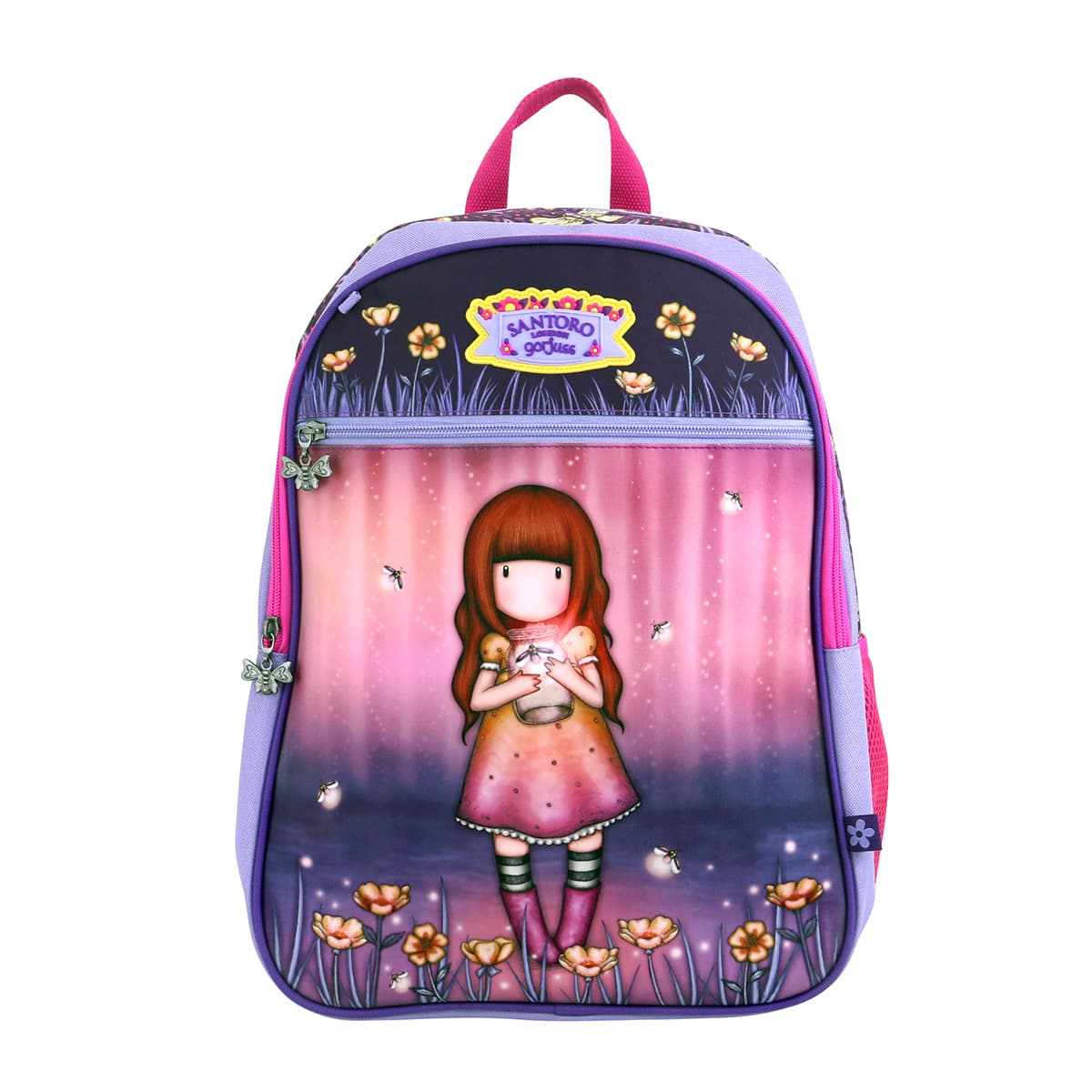 Ghiozdan Gorjuss, Firefly Dawn, 1 compartiment, 33x43x20 cm