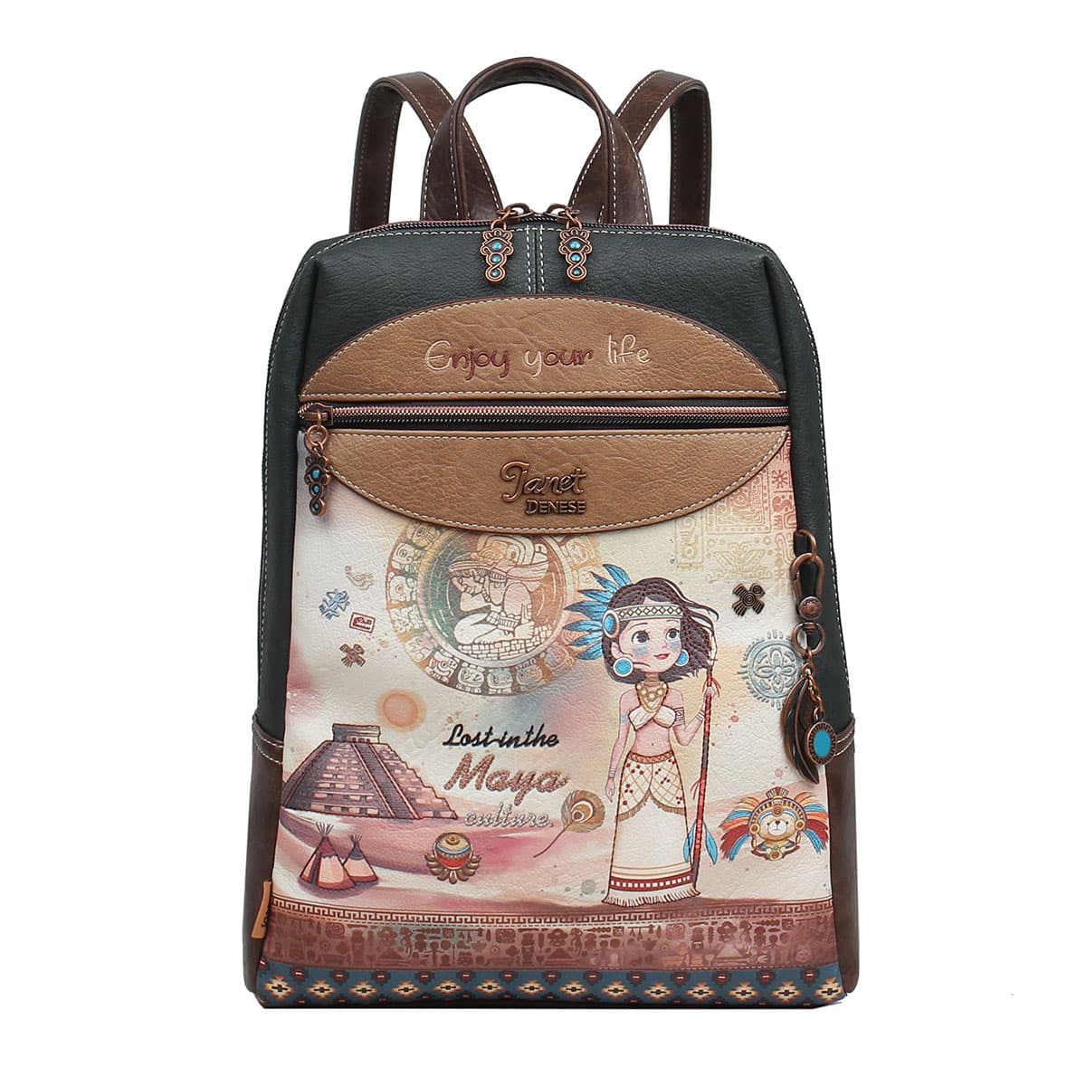 Geanta dama Janet, tip rucsac, 26 x 11 x 31 cm