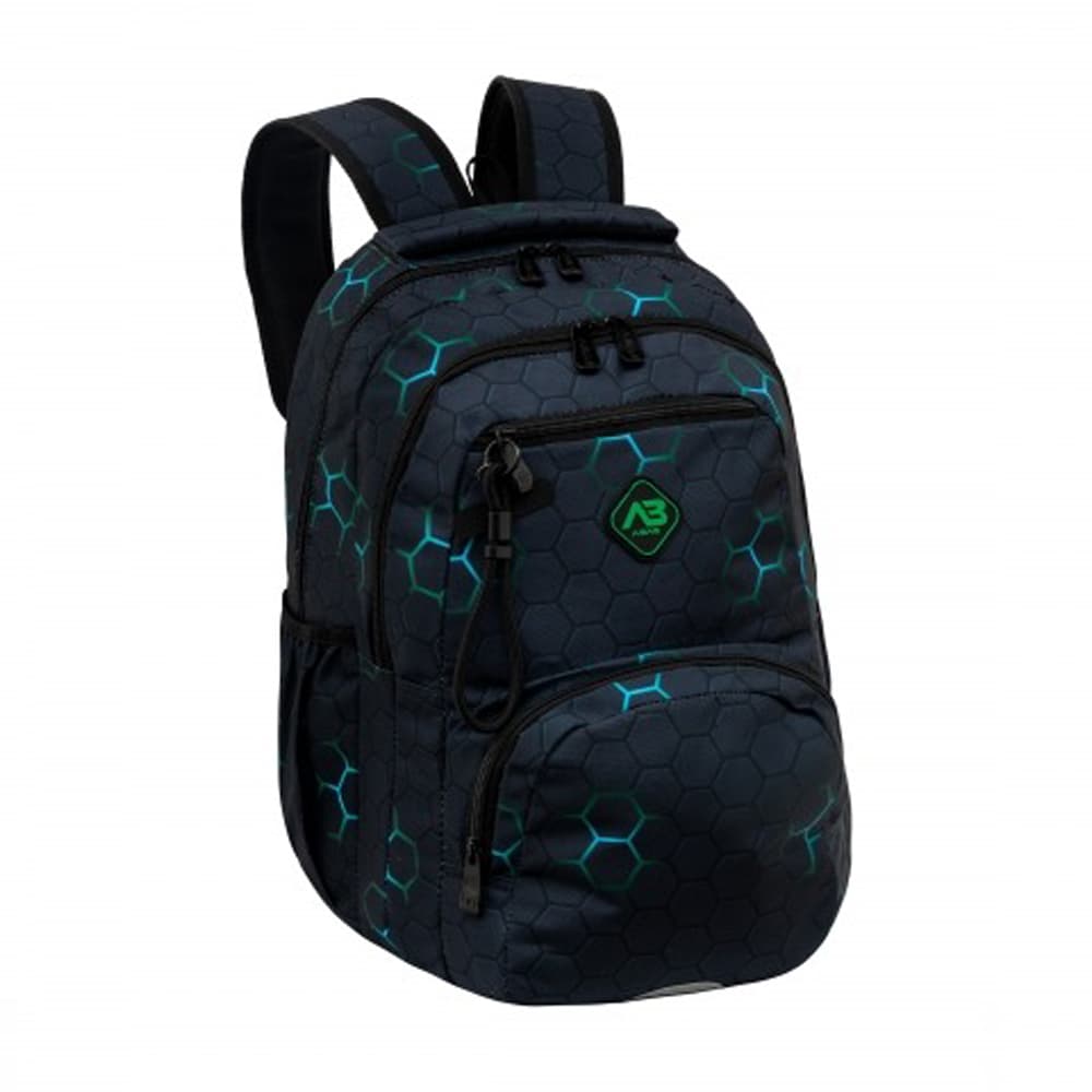 Ghiozdan Astra Green Element AB200, 3 compartimente, 44 x 32 x 19 cm