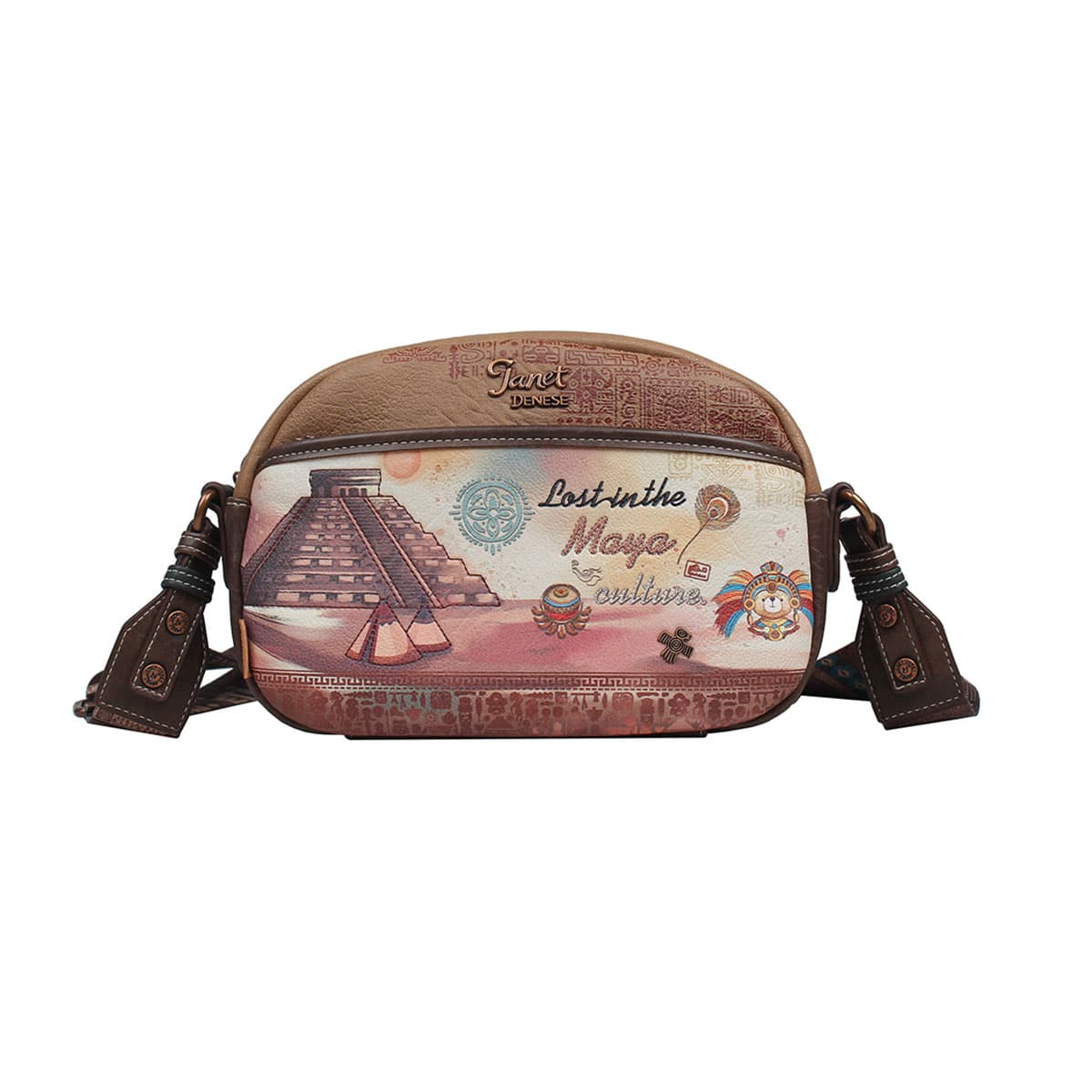 Geanta dama Janet, Maya Journey, crossbody, 24 x 7 x 18 cm