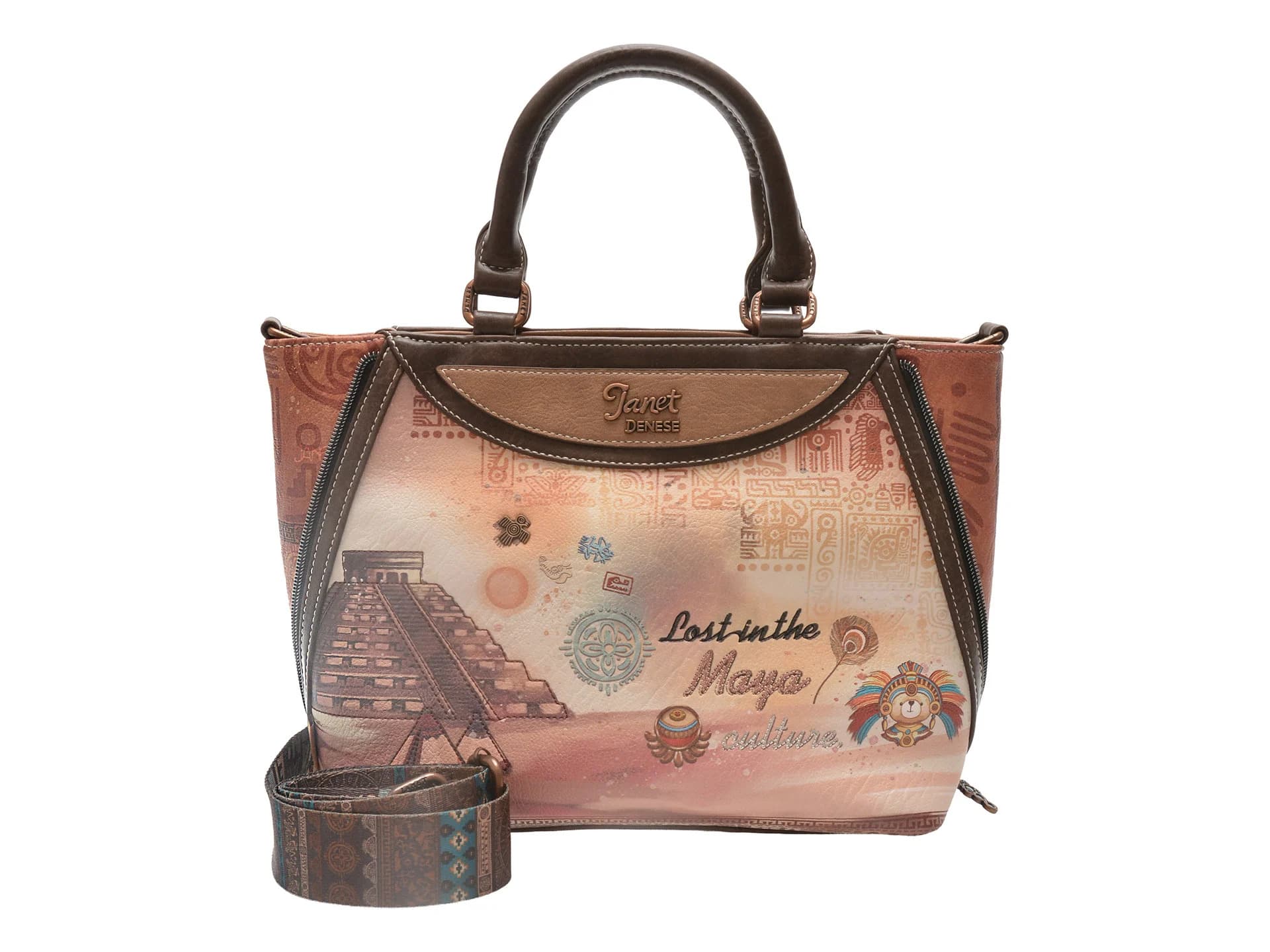 Geanta dama Janet, de umar, 43 x 14 x 24 cm