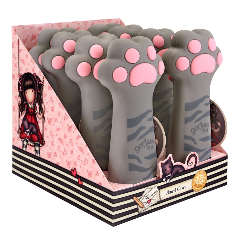 Display Gorjuss, 8 penare, design labuta pisica