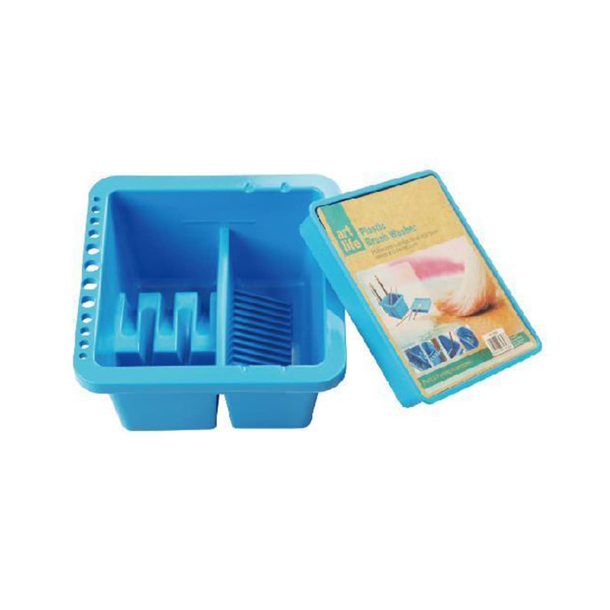 Recipient Memoris-Precious, curatare pensule