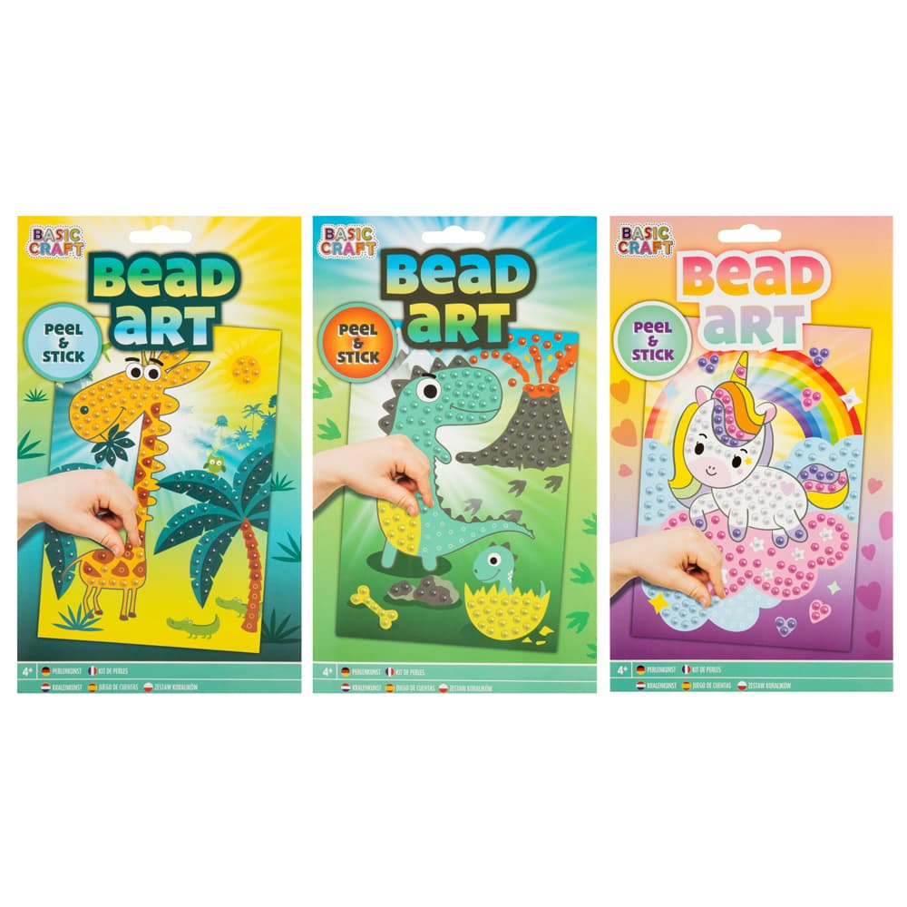 Set creativ pictura cu diamante Creative Craft, design dinozaur
