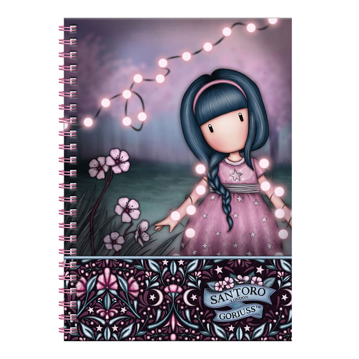Caiet A4 Gorjuss, Fairy Dusk cu accesorii scolare