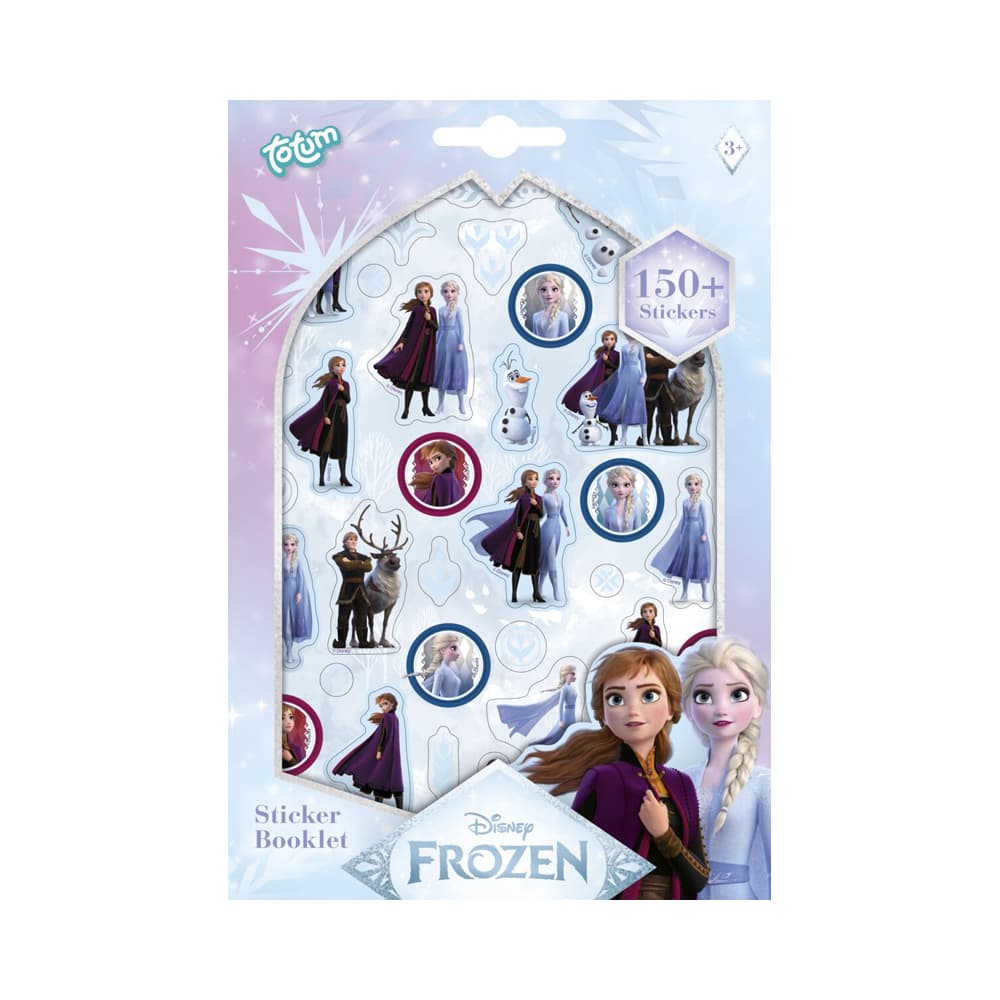 Carnetel cu stickere Frozen, Creative Craft, 4 file
