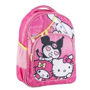 Ghiozdan Cerda Hello Kitty, 32cm, 2 compartimente, 32x42x15cm, 630831