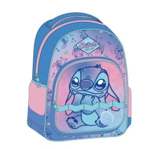 Ghiozdan Cerda Stitch, 32cm, 2 compartimente, 32x42x15cm, 630879