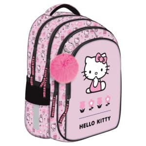 Ghiozdan St.Majewski Hello Kitty, 40cm, 4 compartimente, BPL 58, 699016