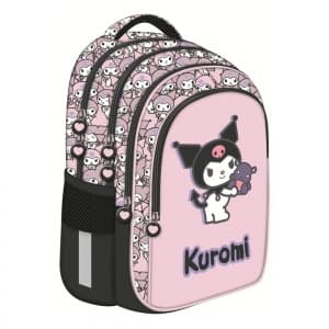 Ghiozdan St.Majewski Kuromi Pink, 40cm, 4 compartimente, BPL 58, 694158
