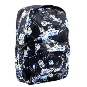 Ghiozdan CNX ABSTRACT, 1 compartiment, 3 buzunare, textil, diverse culori, 6110