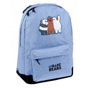 Ghiozdan Starpak We Bare Bears, gradinita, 1 compartiment, 2 buzunare, albastru, 410015
