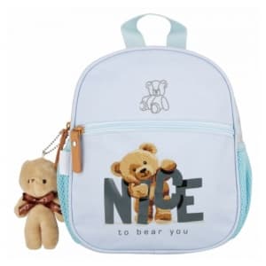 Ghiozdan gradinita Starpak Bear, 26cm, 1 compartiment, 26x23x9cm, 576209