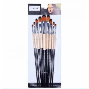 Pensula Cnx Corot 803, varf semirotund, nr. 1-9, set 9 buc