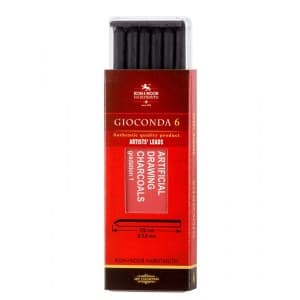 Carbune artificial Koh-i-noor Gioconda, Nr.1, set 6 buc, K8673-1