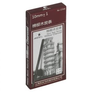 Carbune natural Maries, 10mm ±1mm, set 5 buc, C7345