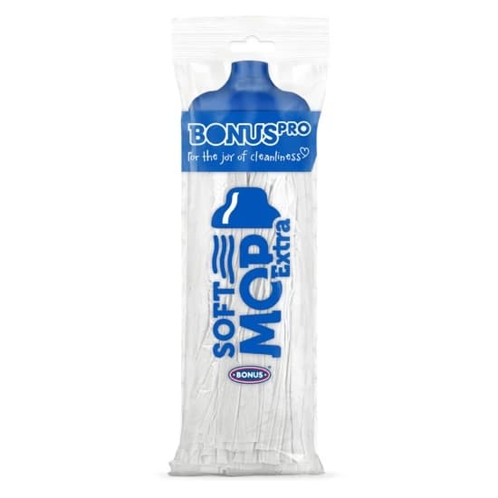 Rezerva mop albastru 160 g, HACCP, SoftMOP Extra, Bonus Pro