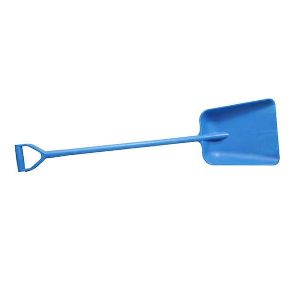 Lopata ergonomica PP, 33 x 38 x 133cm, albastru