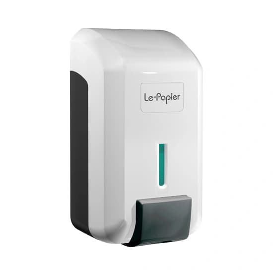 Dozator sapun lichid / gel dezinfectant, ABS, LePapier