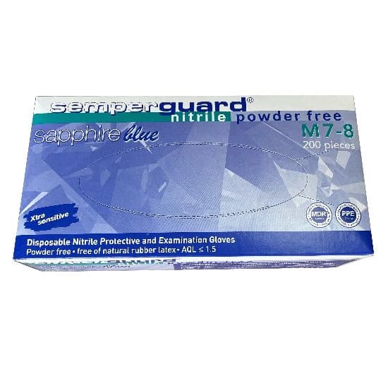 Manusi protectie/ examinare nitril, marime M, 200 buc/set