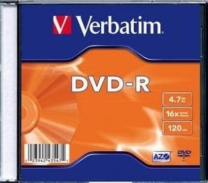 DVD-R VERBATIM 4.7GB - 43547