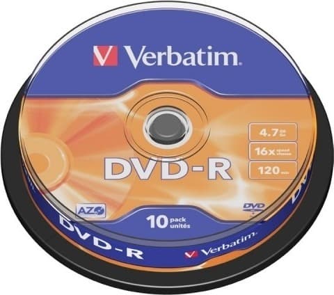 DVD-R VERBATIM 4.7GB - 43523