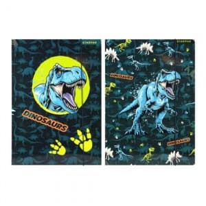 Mapa Starpak Dino Glow 559701, cu elastic, A4