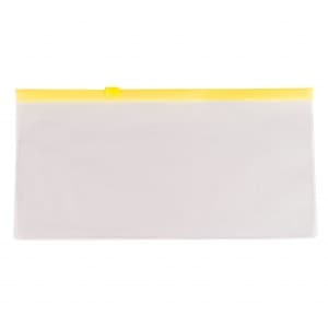 Mapa plastic CNX 753, cu fermoar zip, A7, 120 microni, transparent