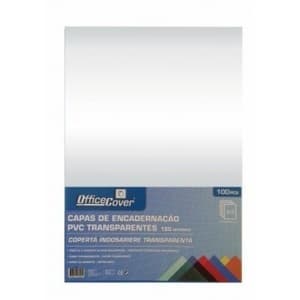 Coperta indosariere A4 Office Cover, PVC cristal, transparent, 0.15mm, top cu 100 coli