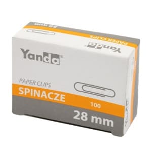 Agrafe birou Grand 110-1649, metalice, 28mm, argintii, cutie 100 buc