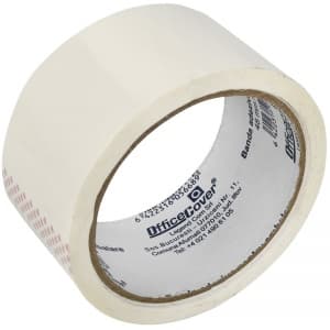 Banda adeziva Office-Cover, pentru ambalare, 48mm x 50yard, alb