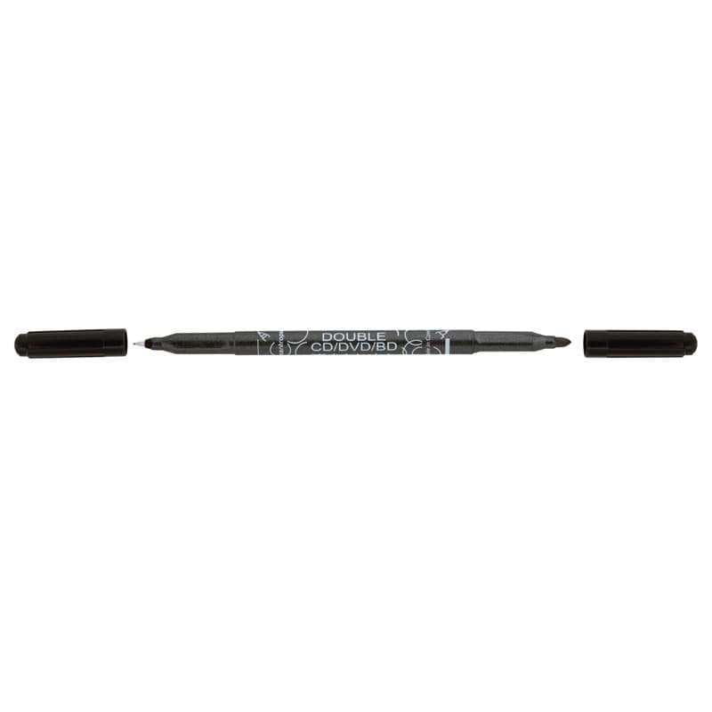 MARKER CD 2 CAPETE NEGRU 0.6/2.5MM 3616 CENTROPEN