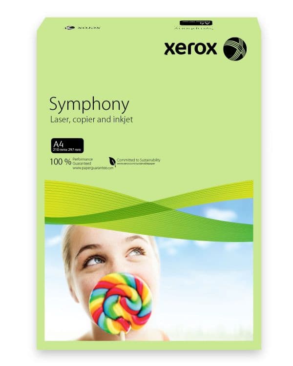 HARTIE COPIATOR A4 VERDE PAL 80G 500/TOP XEROX