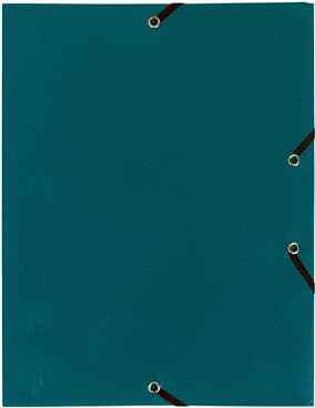 MAPA PLASTIC CU ELASTIC A4 VERDE EXACOMPTA