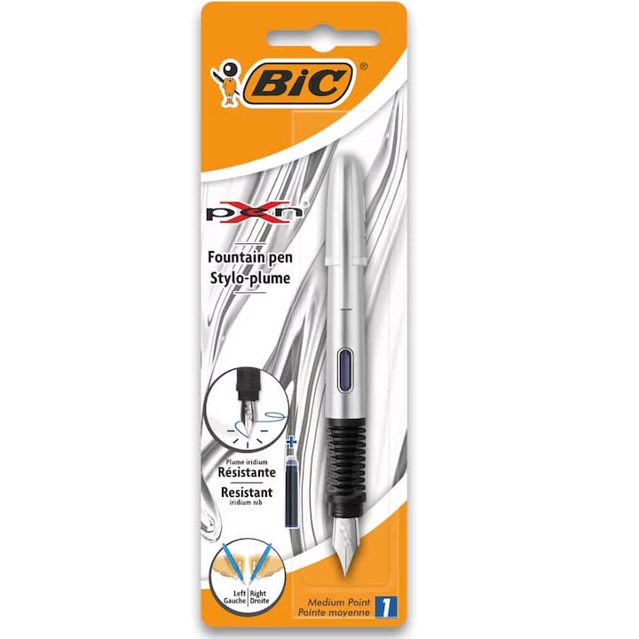 STILOU XPEN CHROME SILVER BLISTER BIC