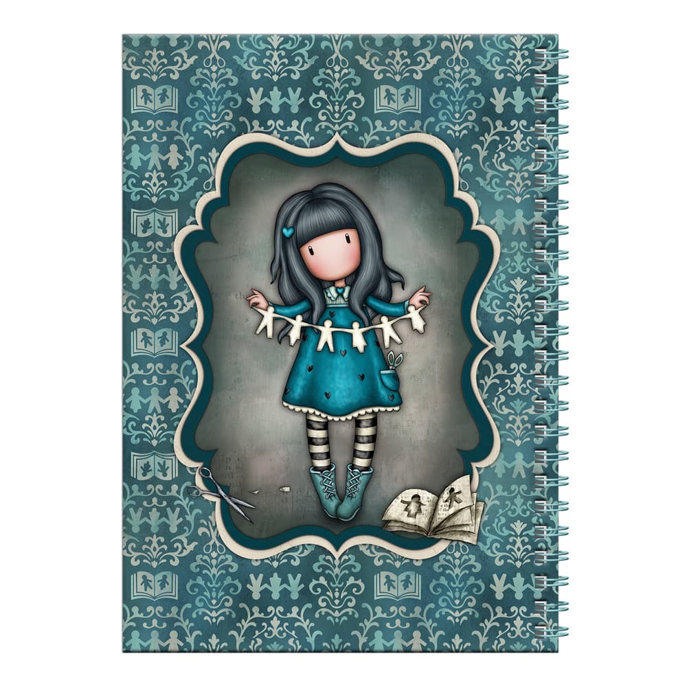 Caiet Gorjuss I Found my Family in a Book, cu accesorii papetarie