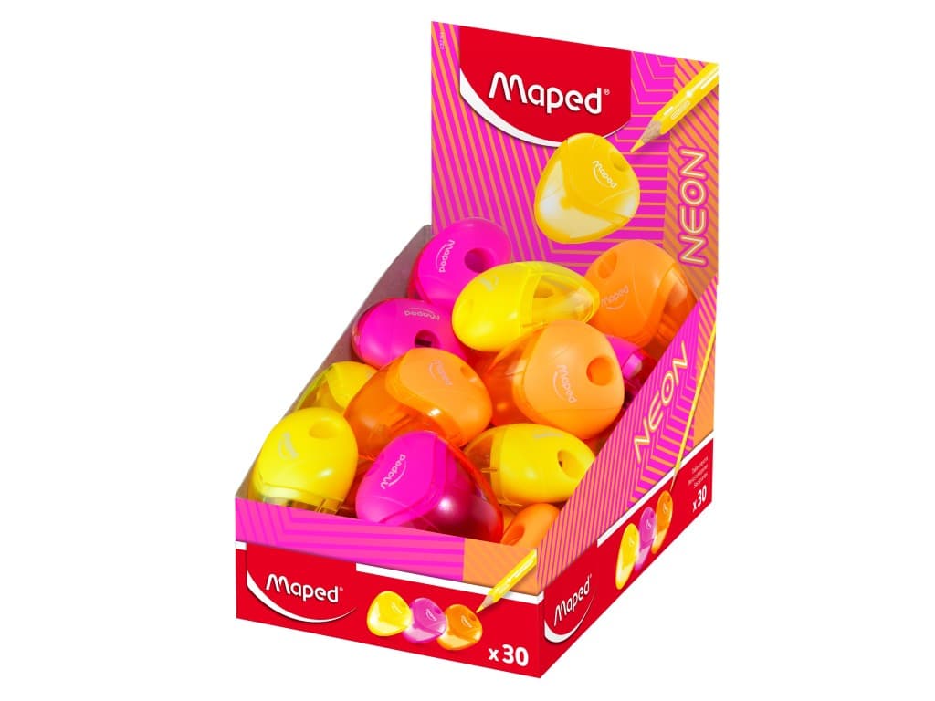Ascuțitoare Maped I-gloo Neon simplă cu rezervor