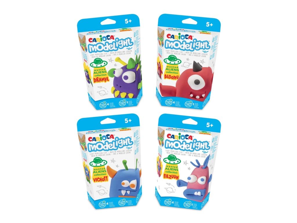 Plastilina ModeLight PlayBox Carioca