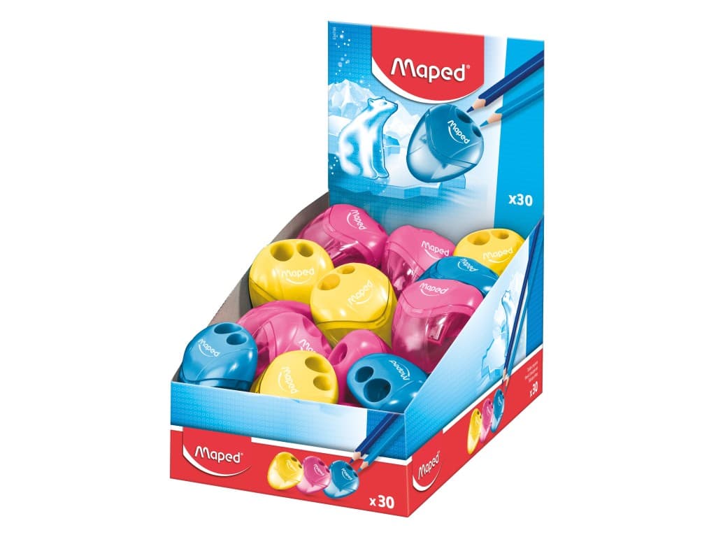 Ascuțitoare Maped I-gloo dublă cu rezervor