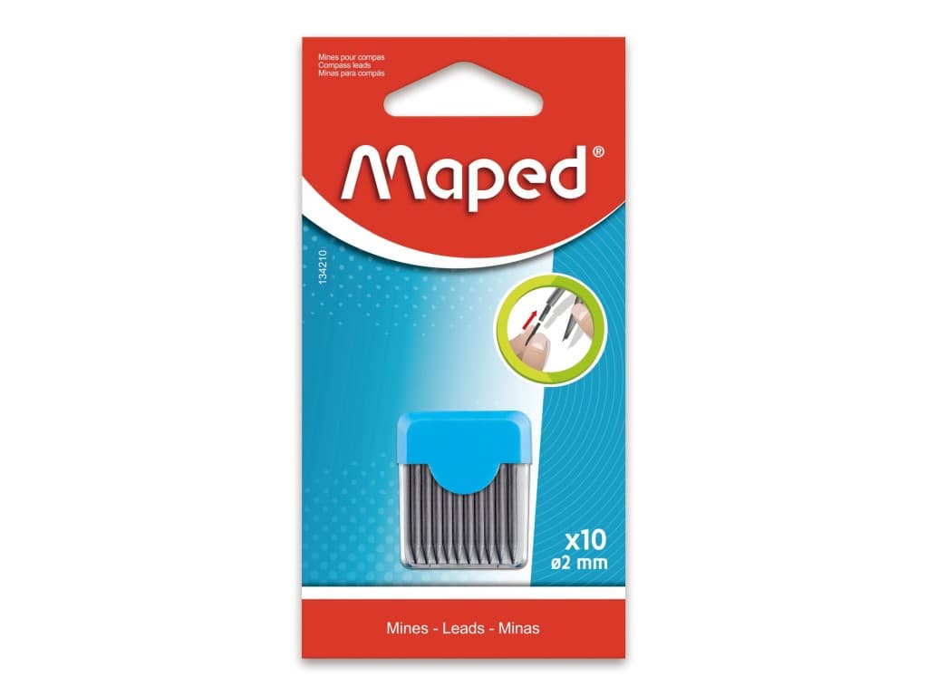 Mine creion compas Maped 10/set
