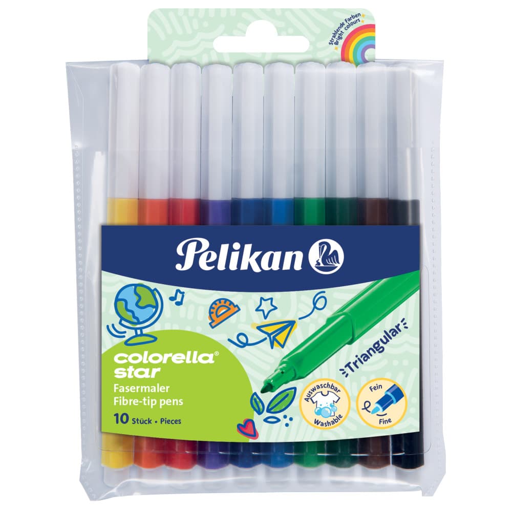 CARIOCA COLORELLA STAR C303 SET10 BLISTER