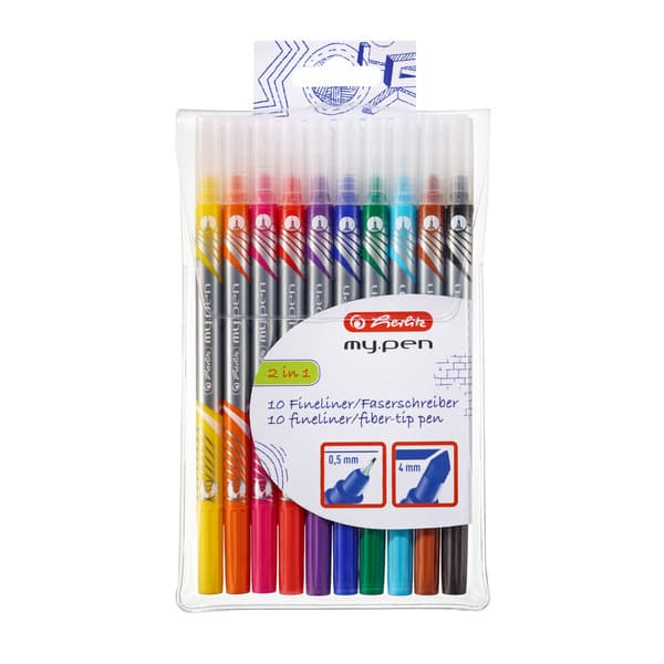 FINELINER + CARIOCA MY.PEN SET10