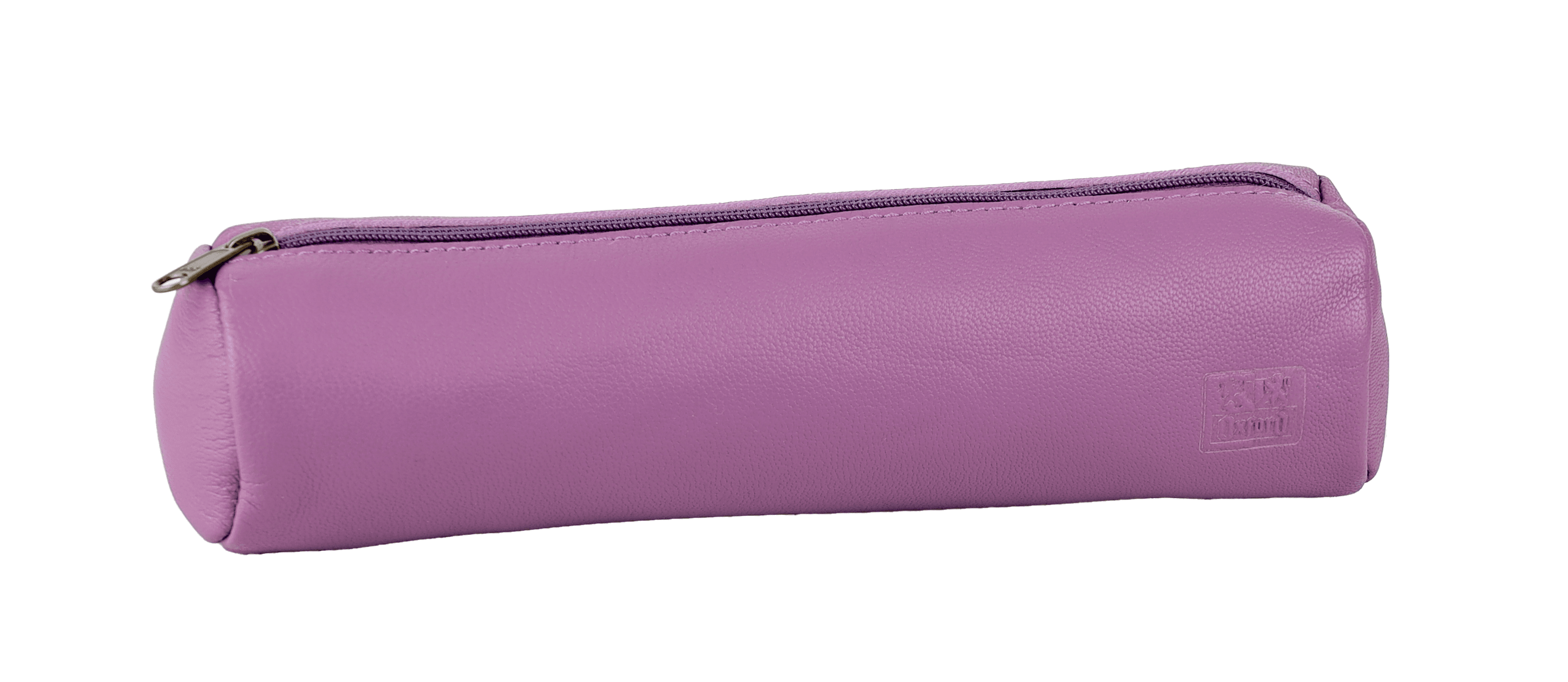 PENAR TIP ETUI ROTUND OXFORD PIELE NATURALA VIOLET