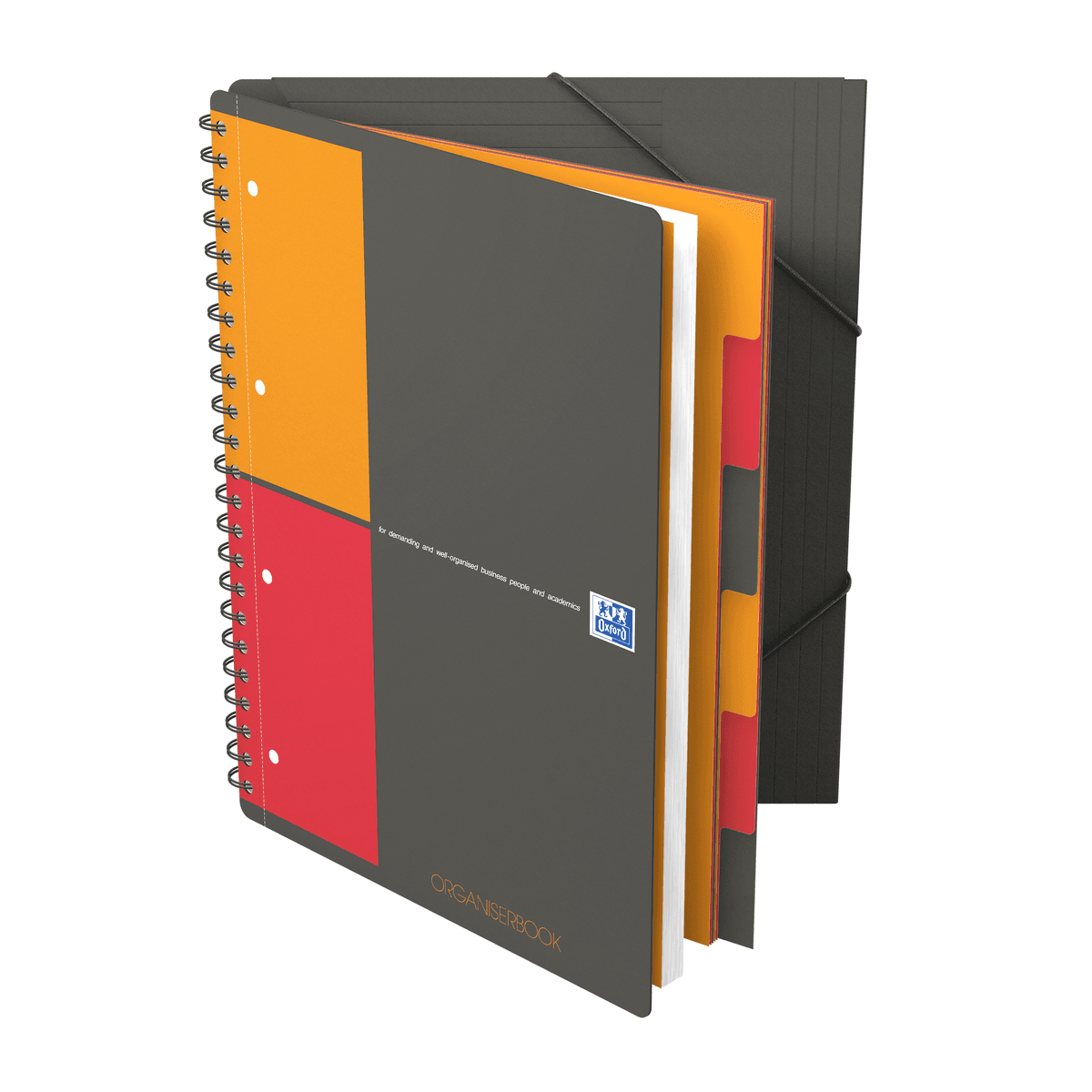 AGENDA ORG OXFORD INTERNATIONAL ORGANISER BOOK A4+ 80F SPIRA PEFC PATRATELE GRI