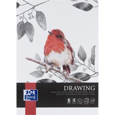 BLOC DESEN OXFORD DRAWING A3 25F 200G/MP FSC� MIX70% COLECTIA ARTISTIC