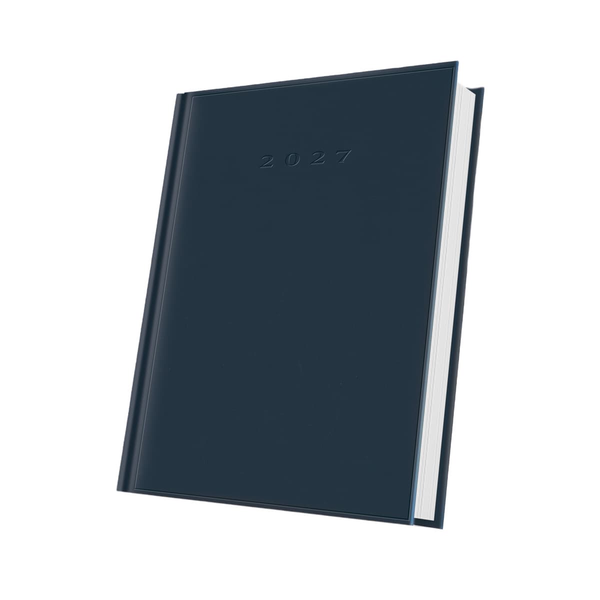 AGENDA DATATA A5 352PAG COPERTA BURETATA ALBASTRU INCHIS 2027