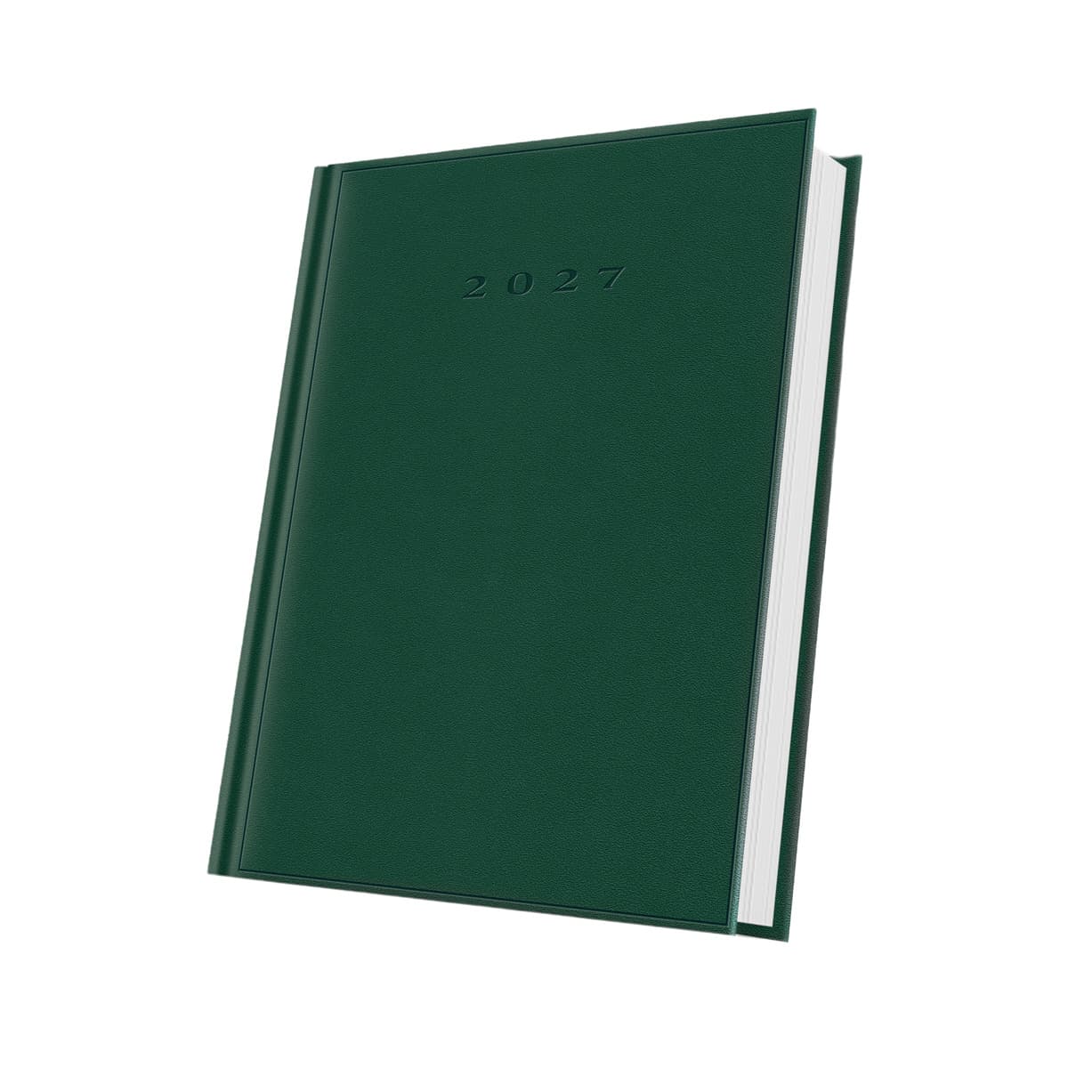 AGENDA DATATA A5 352PAG COPERTA BURETATA VERDE 2027